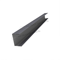 Планка стойки забора 40мм 30х40 х 3000 (VALORI-20-Grey-0.5)